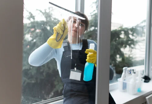 Nettoyage de vitres intérieures et extérieures aux Estables